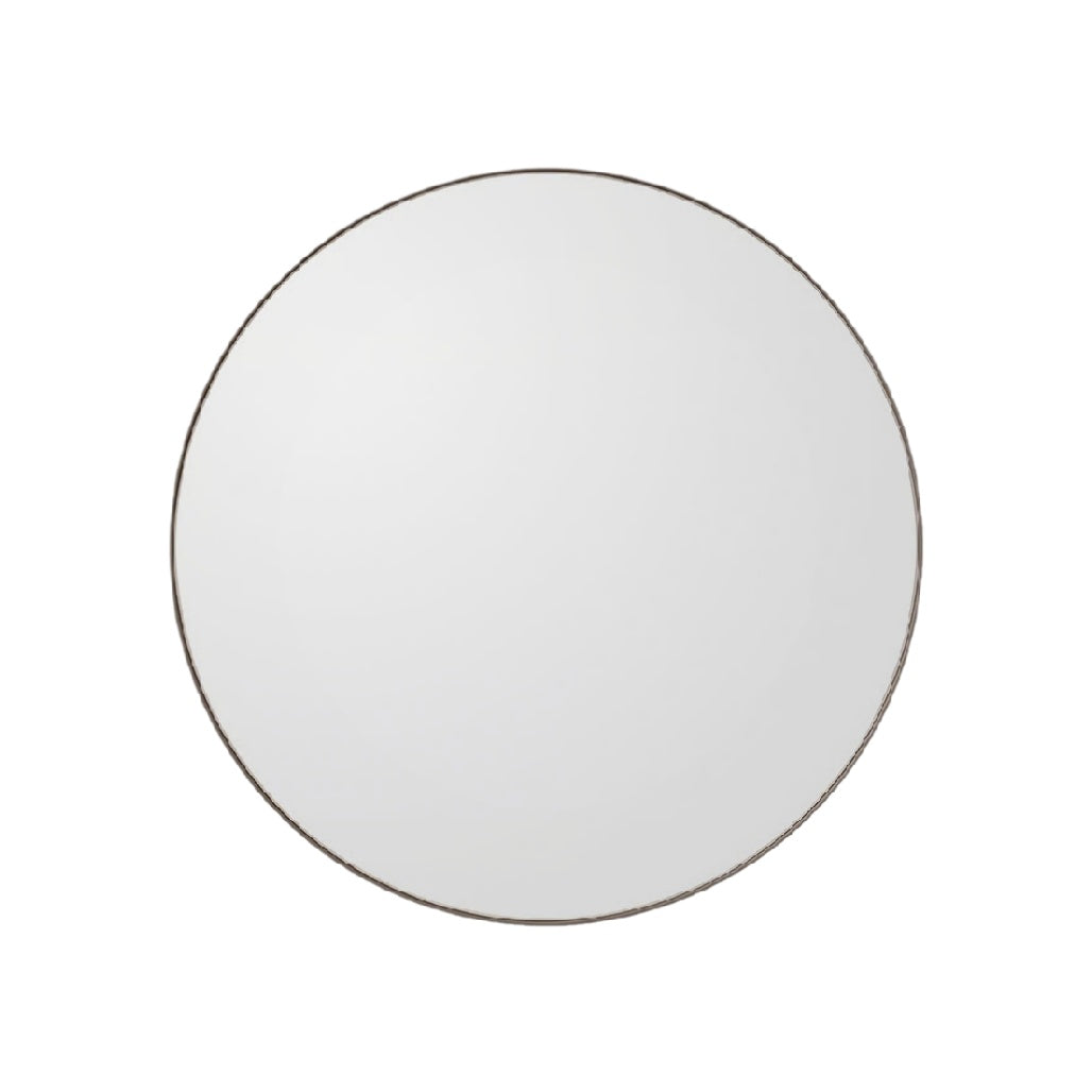Round Wall Mirror - Simple Minimalist Design, Modern Home Decor**